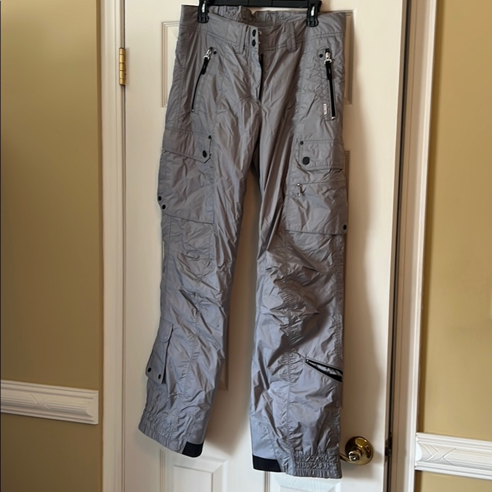 Grey snow pants